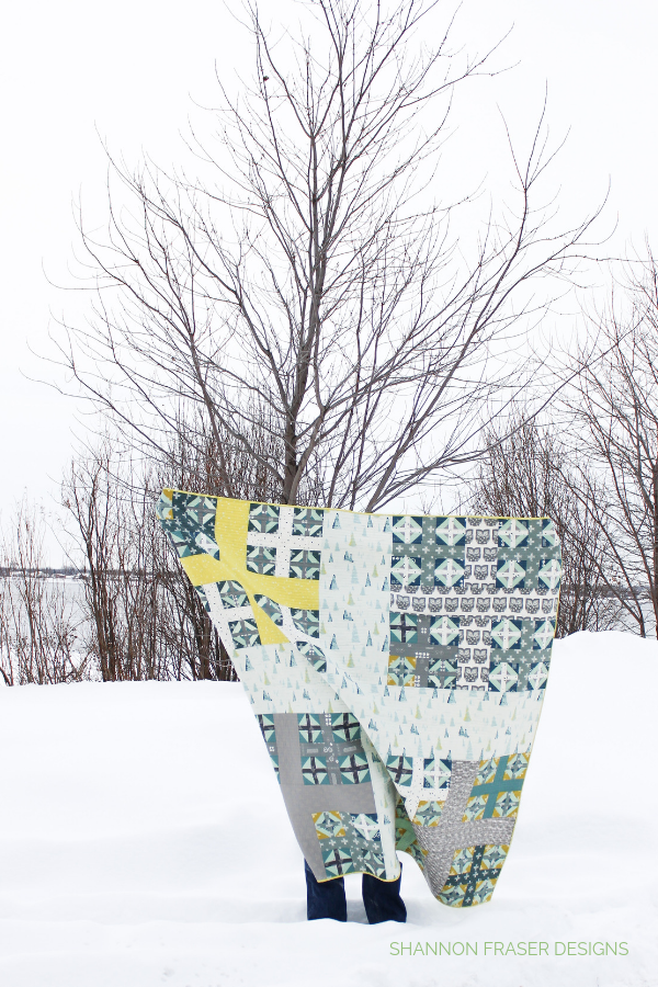 Heartland Plus Infinity Quilt in the winter wild
