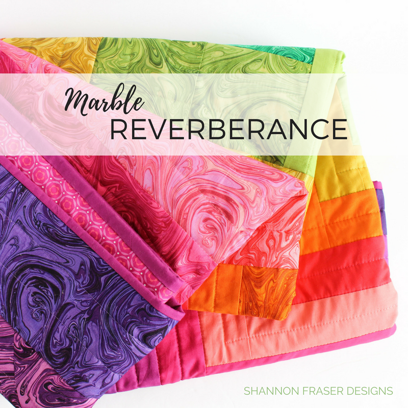 Marble Reverberance Quilt by Shannon Fraser Designs