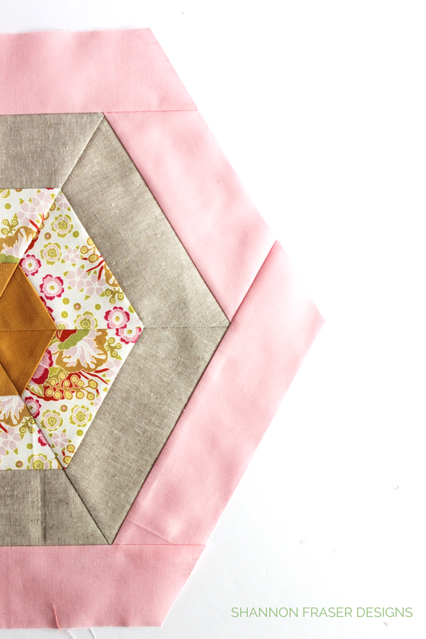 Hexie Pillow Top | Shannon Fraser Designs