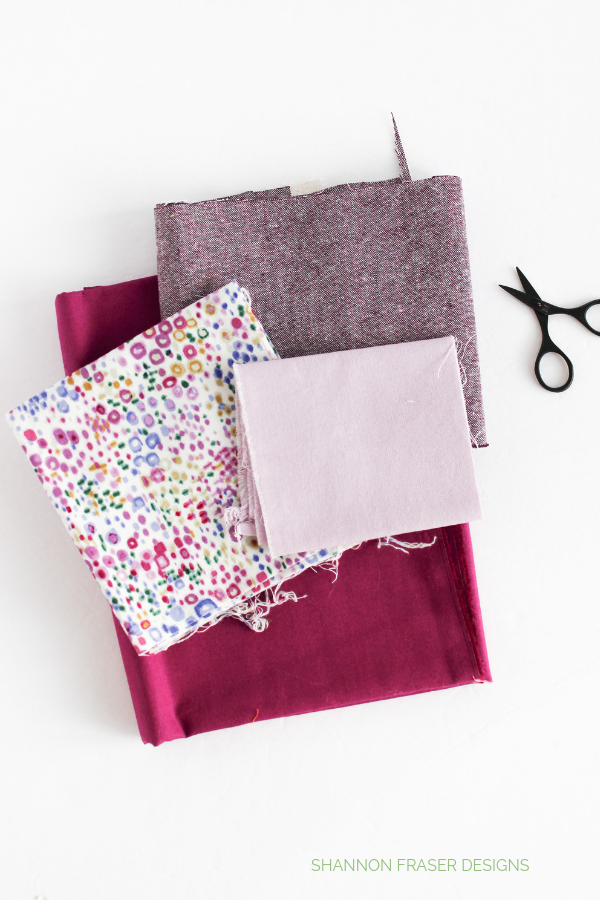 Fabric pull for Quilt Big blog hop | Shannon Fraser Designs
