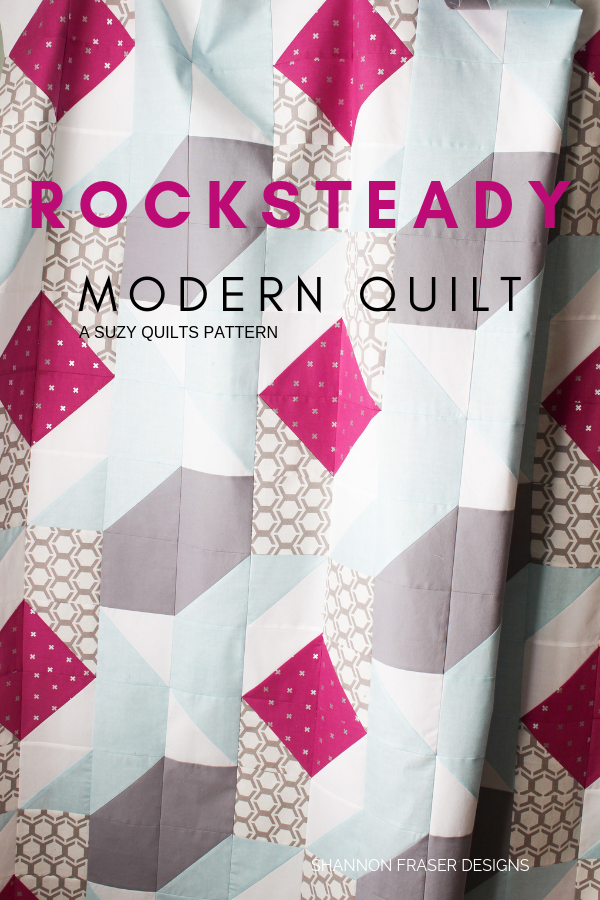 Rocksteady Quilt | a Suzy Quilts Pattern | Shannon Fraser Designs