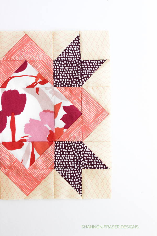 Sewcial Bee Sampler block by Shannon Fraser Designs