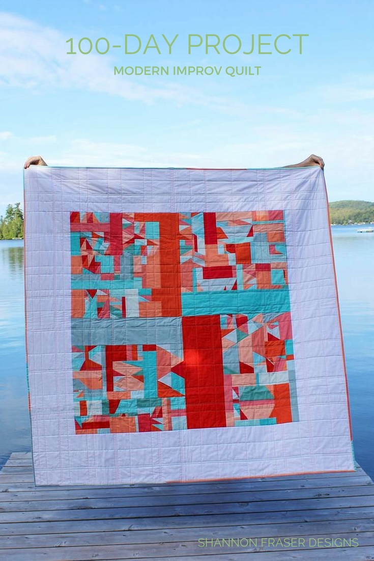 Modern Improv Quilting | Best of 2017 | Most Popular Blog Posts of 2017 | Shannon Fraser Designs | Modern Quilting | Quilting Tips | DIY | Quilt Patterns