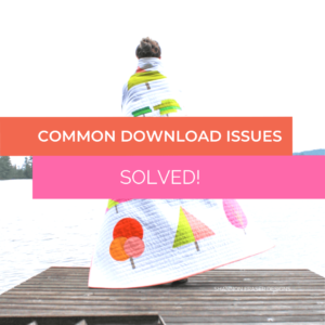 Your common digital quilt pattern download issues SOLVED! There's some common problems popping up and I wanted to share How to solve issues opening PDF quilt patterns on an iPhone or iPad. See the tips on the blog #techissues #howto