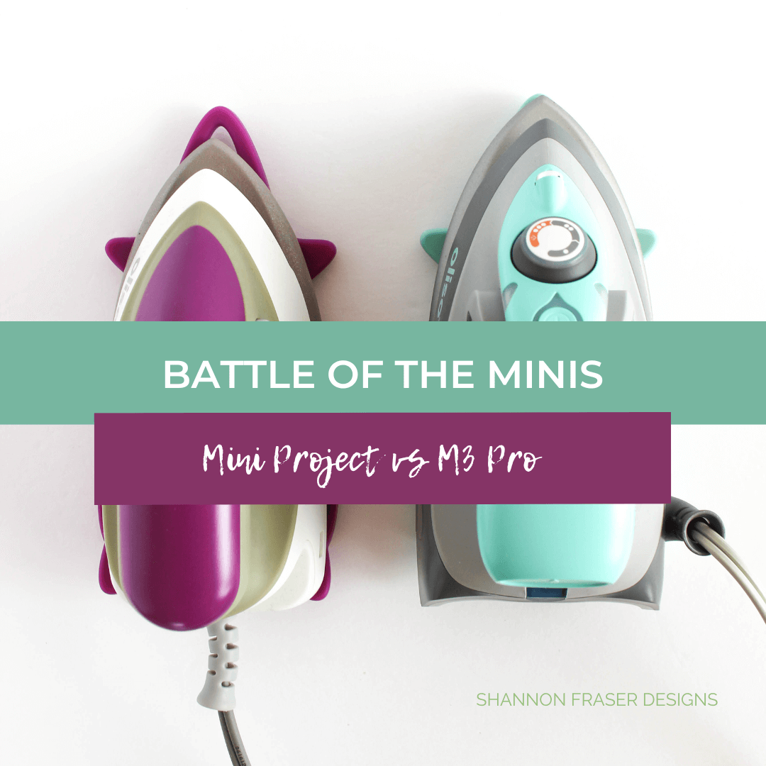 ✂️ Comparing the Oliso Mini Project Iron vs. the new Mini Pro3! Which mini iron is best for quilters and crafters? Click to find out!