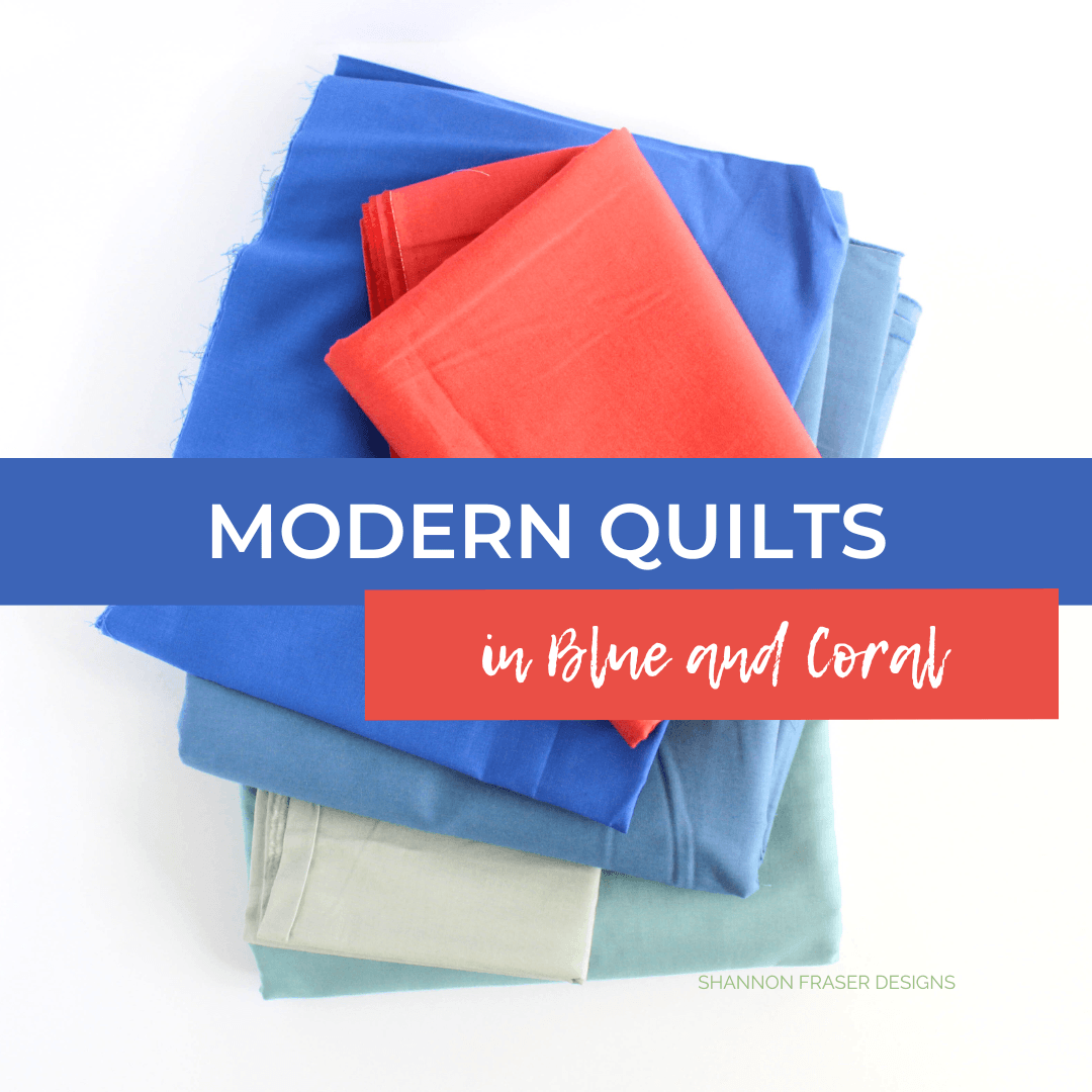Discover why blue and coral make such a beautiful modern quilt palette. This post shares quilt inspiration, color‑pairing tips, and ideas for building your own fabric pull. Perfect for quilters looking for fresh color combinations. #quilting #quiltinspiration #quiltcolors #modernquilting #blueandcoral